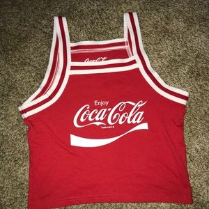 coca cola halter crop top
